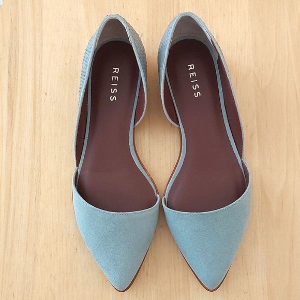 Reiss pointed toe flat shoes